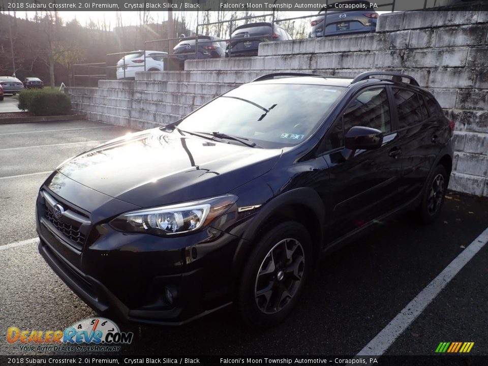 2018 Subaru Crosstrek 2.0i Premium Crystal Black Silica / Black Photo #1