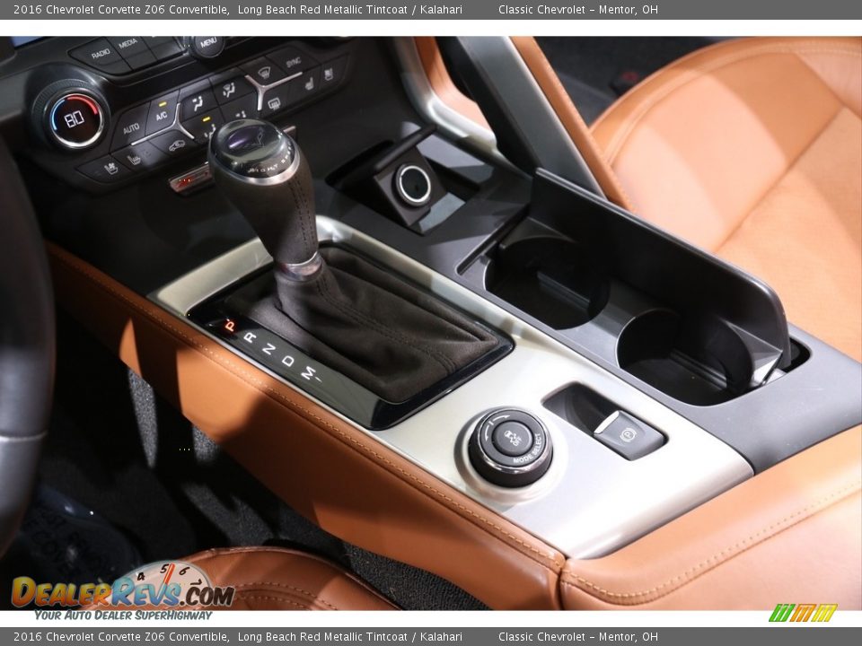 2016 Chevrolet Corvette Z06 Convertible Shifter Photo #26