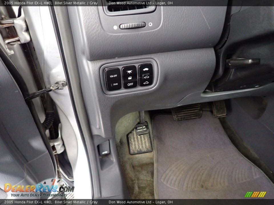 2005 Honda Pilot EX-L 4WD Billet Silver Metallic / Gray Photo #27
