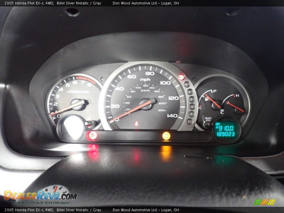 2005 Honda Pilot EX-L 4WD Billet Silver Metallic / Gray Photo #29