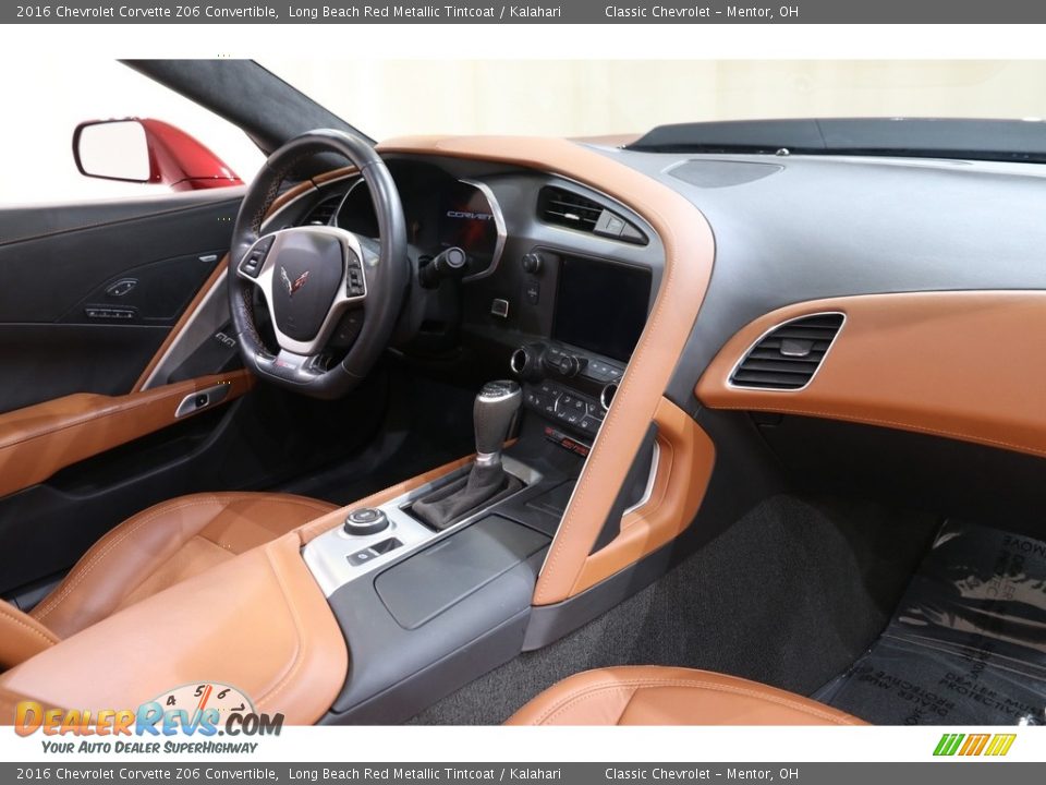 2016 Chevrolet Corvette Z06 Convertible Long Beach Red Metallic Tintcoat / Kalahari Photo #31