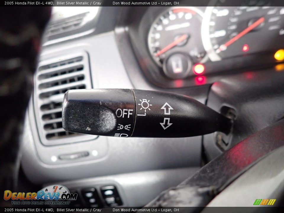 2005 Honda Pilot EX-L 4WD Billet Silver Metallic / Gray Photo #31