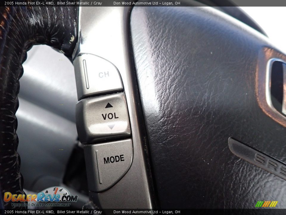 2005 Honda Pilot EX-L 4WD Billet Silver Metallic / Gray Photo #32
