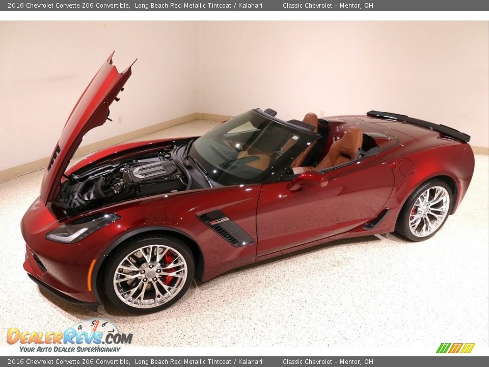 Long Beach Red Metallic Tintcoat 2016 Chevrolet Corvette Z06 Convertible Photo #34