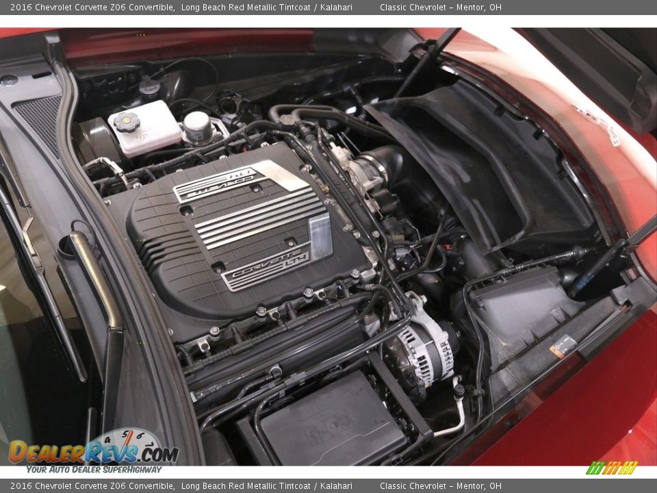 2016 Chevrolet Corvette Z06 Convertible 6.2 Liter Supercharged DI OHV 16-Valve VVT V8 Engine Photo #36