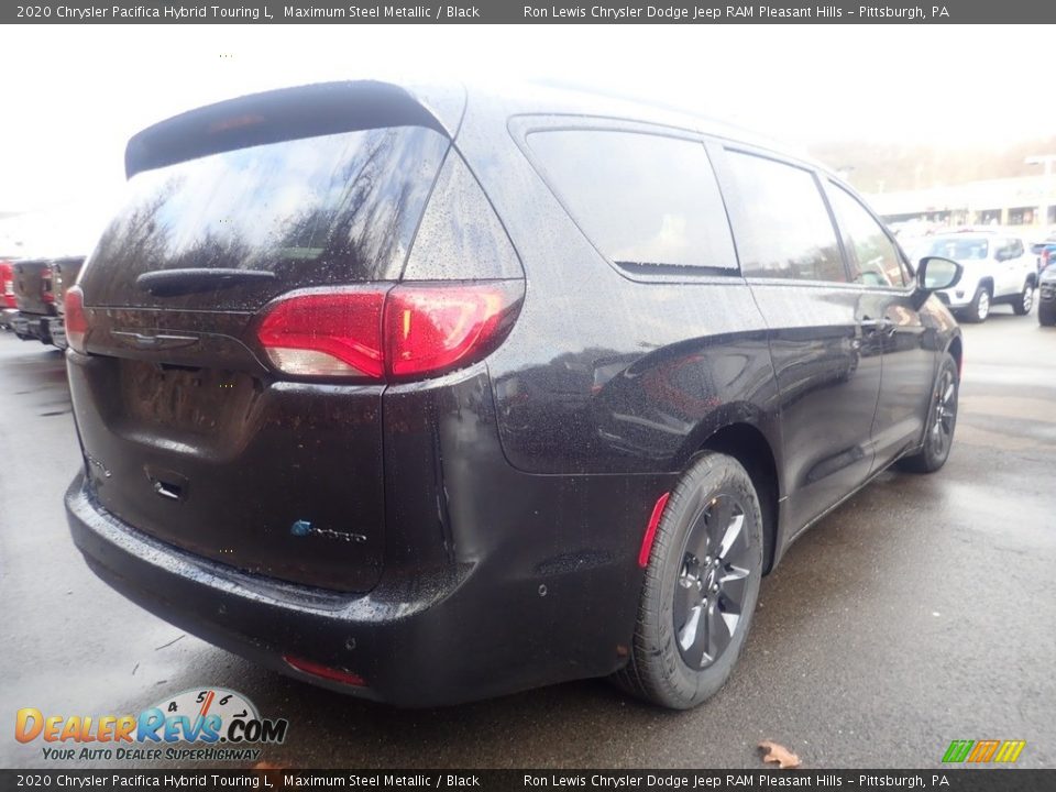 2020 Chrysler Pacifica Hybrid Touring L Maximum Steel Metallic / Black Photo #16