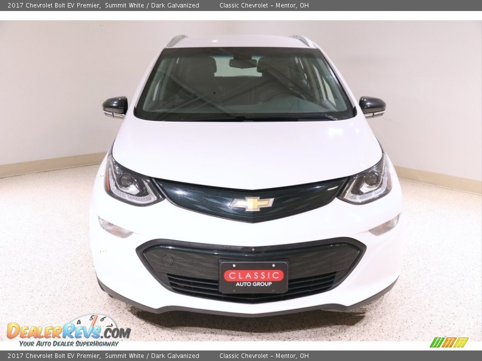 2017 Chevrolet Bolt EV Premier Summit White / Dark Galvanized Photo #2