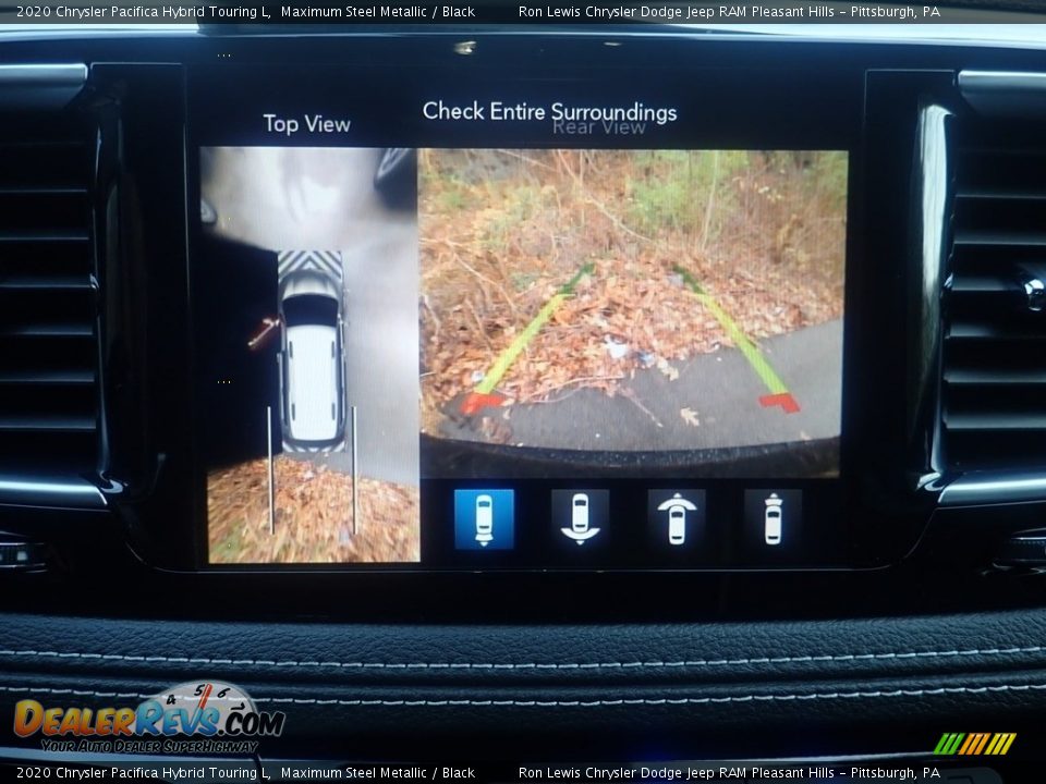2020 Chrysler Pacifica Hybrid Touring L Maximum Steel Metallic / Black Photo #19