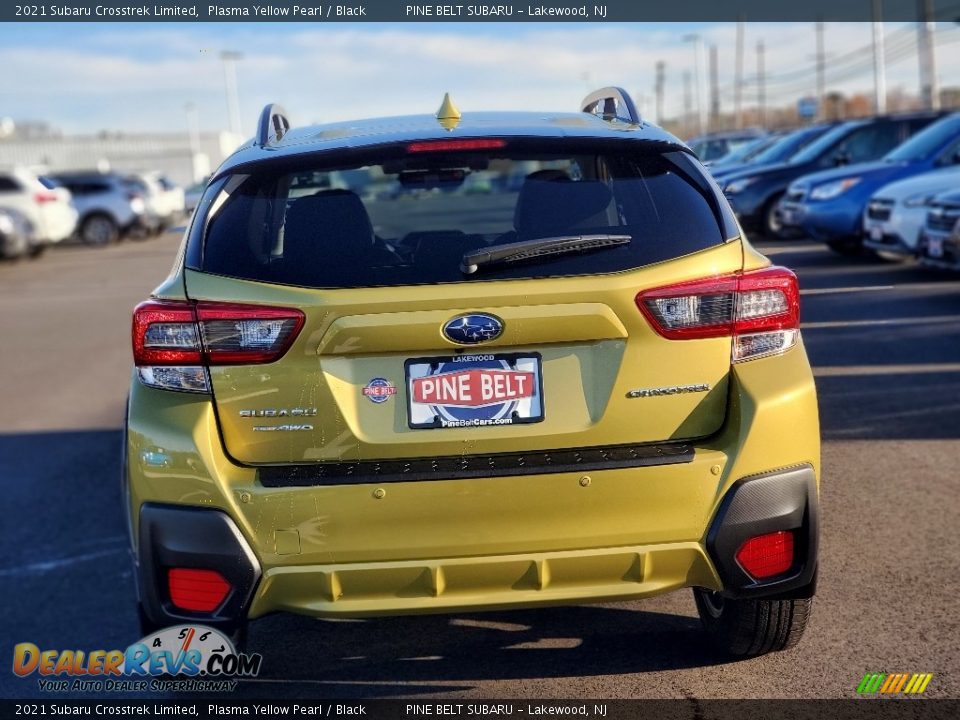 2021 Subaru Crosstrek Limited Plasma Yellow Pearl / Black Photo #6