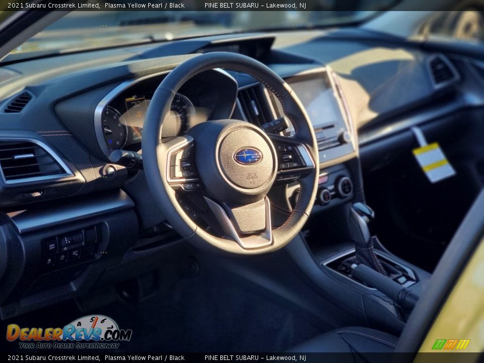 2021 Subaru Crosstrek Limited Plasma Yellow Pearl / Black Photo #10