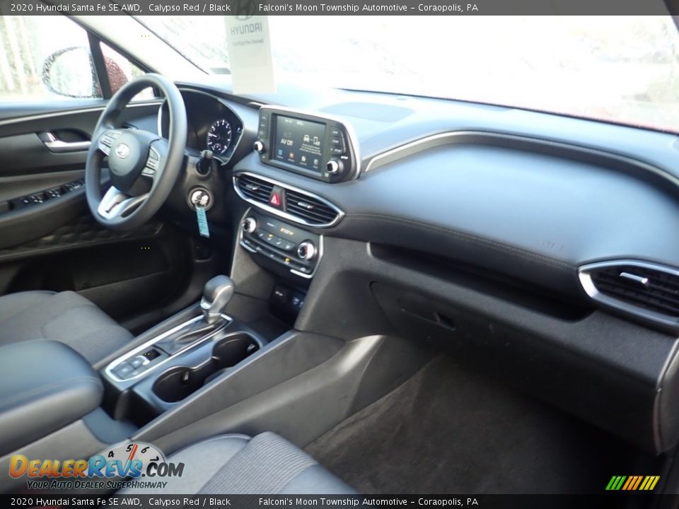 2020 Hyundai Santa Fe SE AWD Calypso Red / Black Photo #12