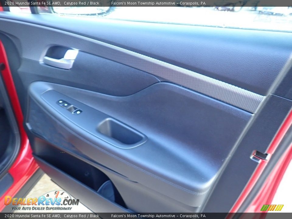 2020 Hyundai Santa Fe SE AWD Calypso Red / Black Photo #13