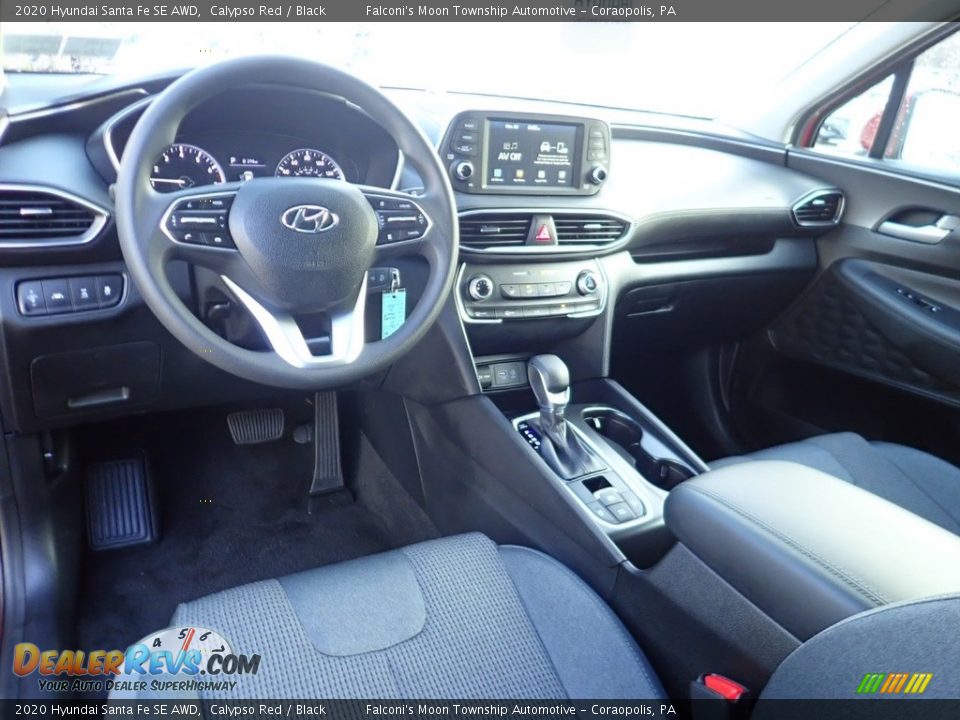 2020 Hyundai Santa Fe SE AWD Calypso Red / Black Photo #17