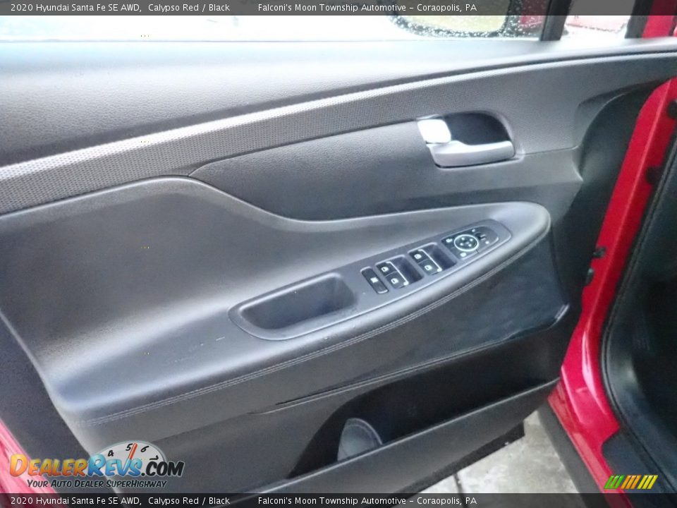 2020 Hyundai Santa Fe SE AWD Calypso Red / Black Photo #19