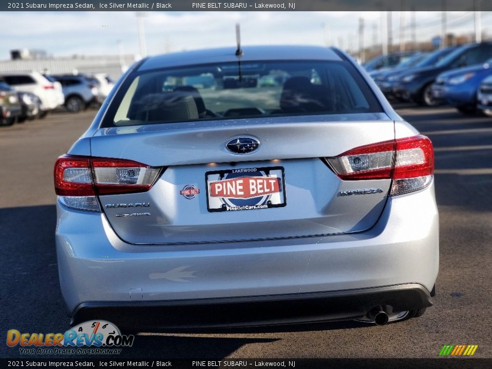 2021 Subaru Impreza Sedan Ice Silver Metallic / Black Photo #6