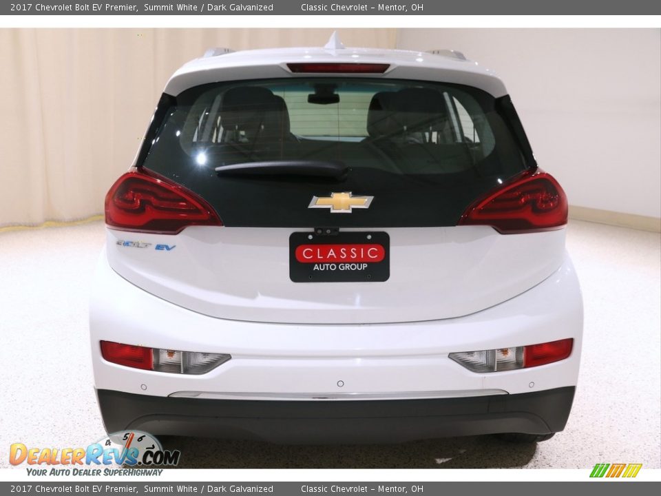 2017 Chevrolet Bolt EV Premier Summit White / Dark Galvanized Photo #30