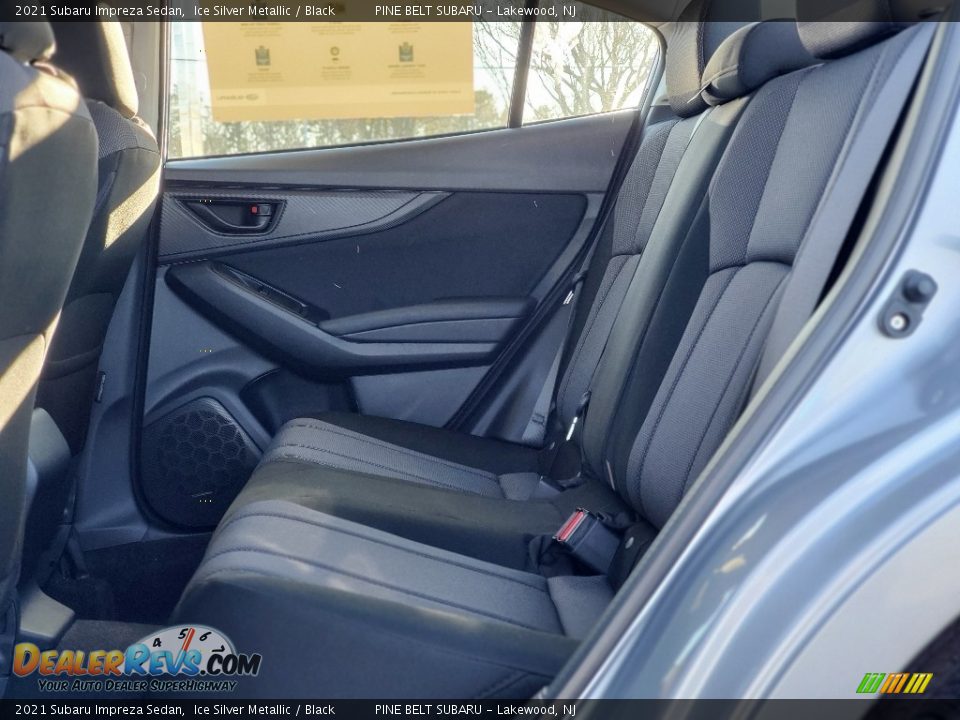 2021 Subaru Impreza Sedan Ice Silver Metallic / Black Photo #10