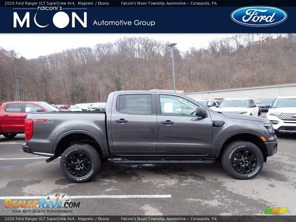 2020 Ford Ranger XLT SuperCrew 4x4 Magnetic / Ebony Photo #1