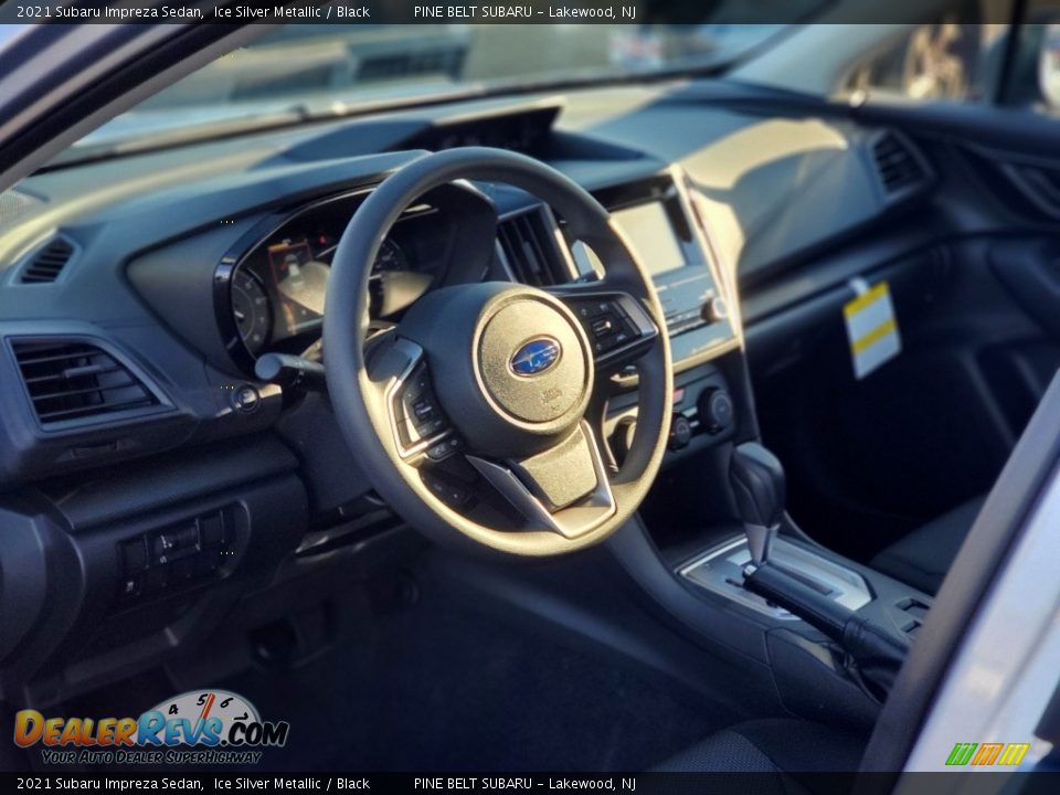2021 Subaru Impreza Sedan Ice Silver Metallic / Black Photo #13