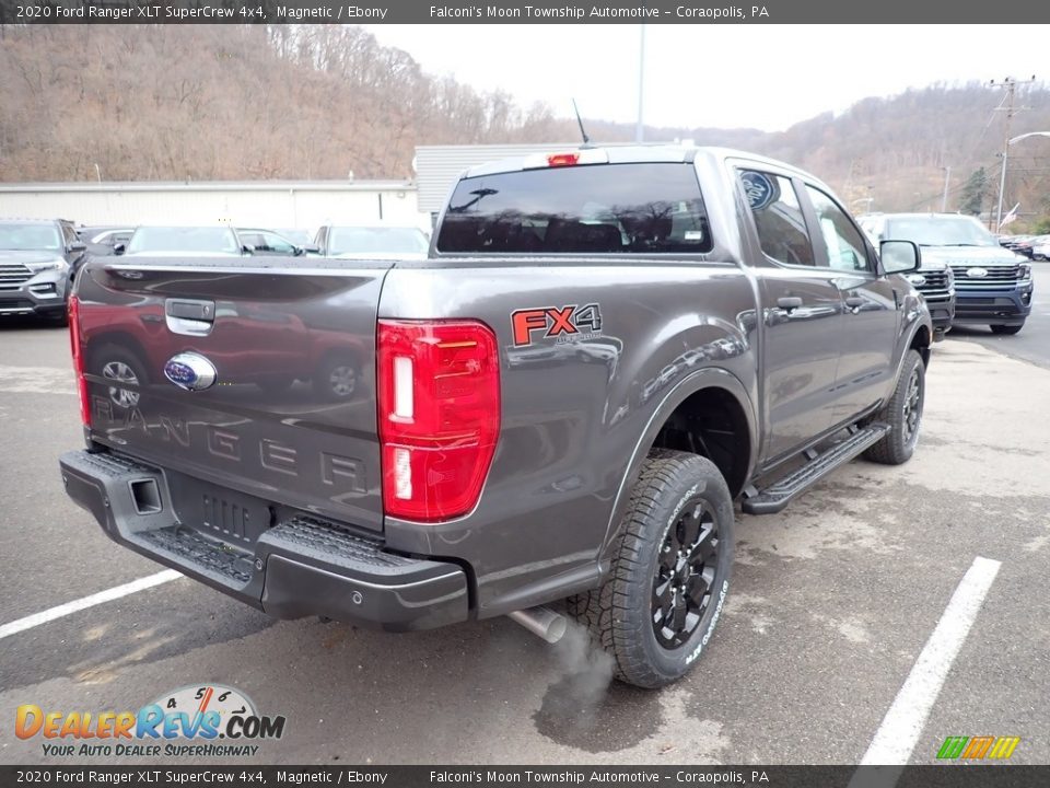 2020 Ford Ranger XLT SuperCrew 4x4 Magnetic / Ebony Photo #2