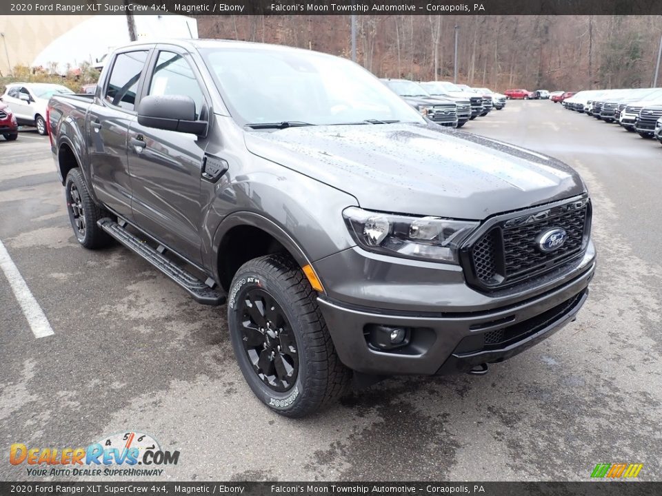 2020 Ford Ranger XLT SuperCrew 4x4 Magnetic / Ebony Photo #3