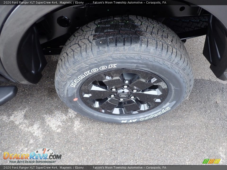2020 Ford Ranger XLT SuperCrew 4x4 Magnetic / Ebony Photo #7