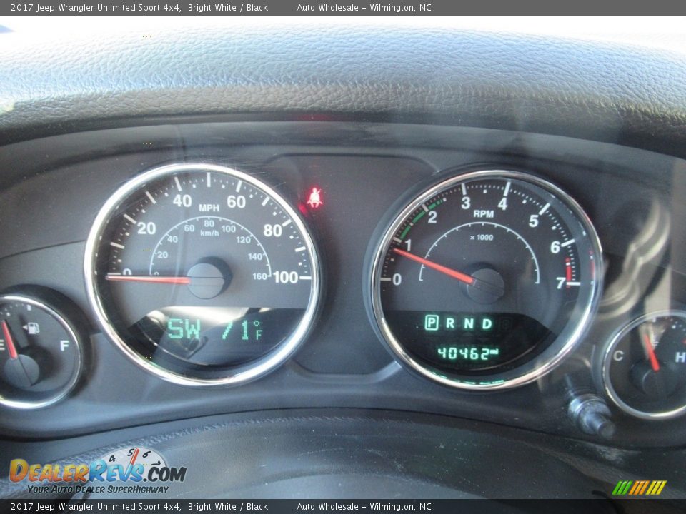 2017 Jeep Wrangler Unlimited Sport 4x4 Bright White / Black Photo #16