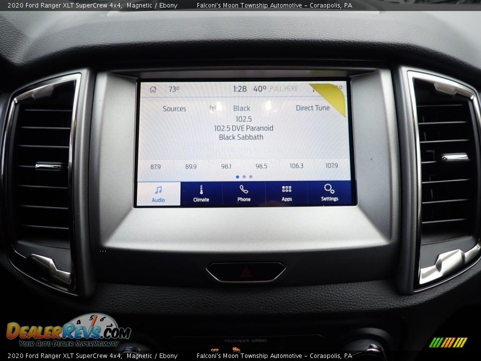 2020 Ford Ranger XLT SuperCrew 4x4 Magnetic / Ebony Photo #13