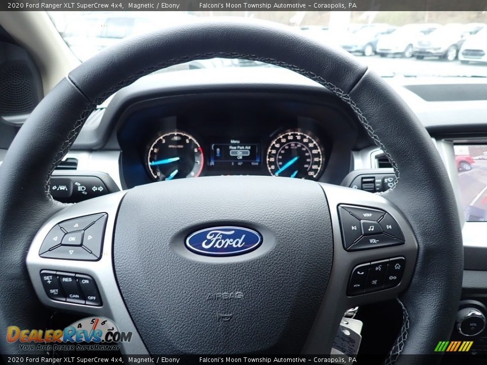 2020 Ford Ranger XLT SuperCrew 4x4 Magnetic / Ebony Photo #15