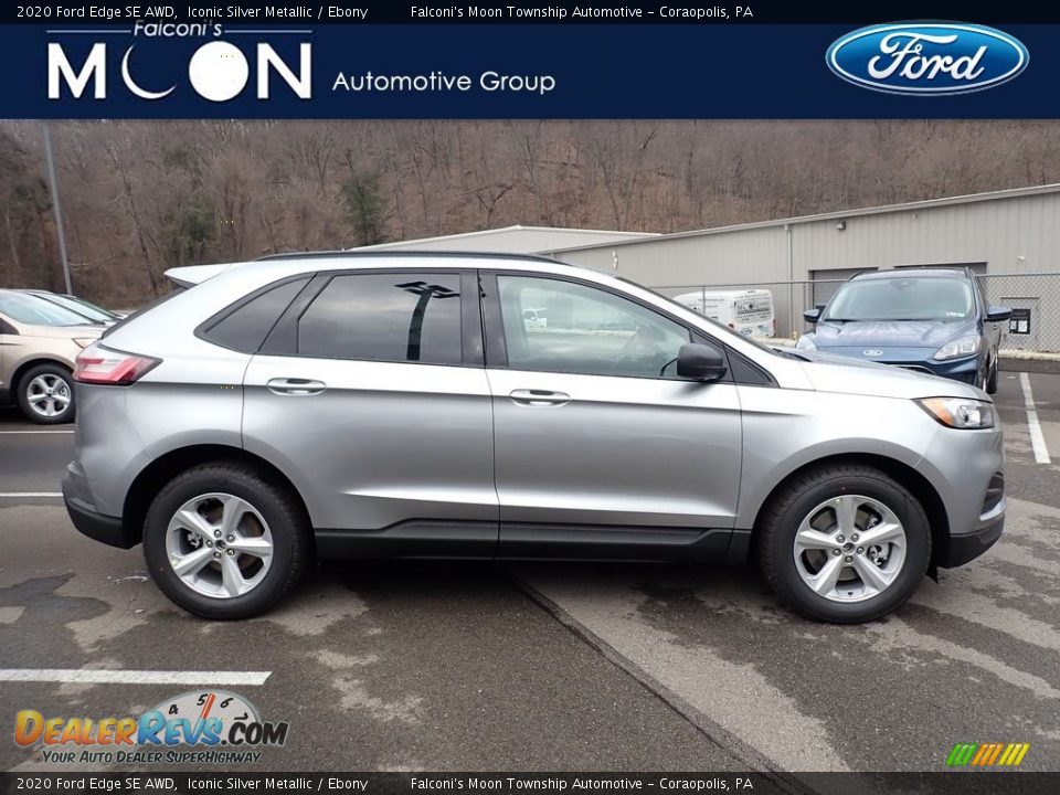 2020 Ford Edge SE AWD Iconic Silver Metallic / Ebony Photo #1