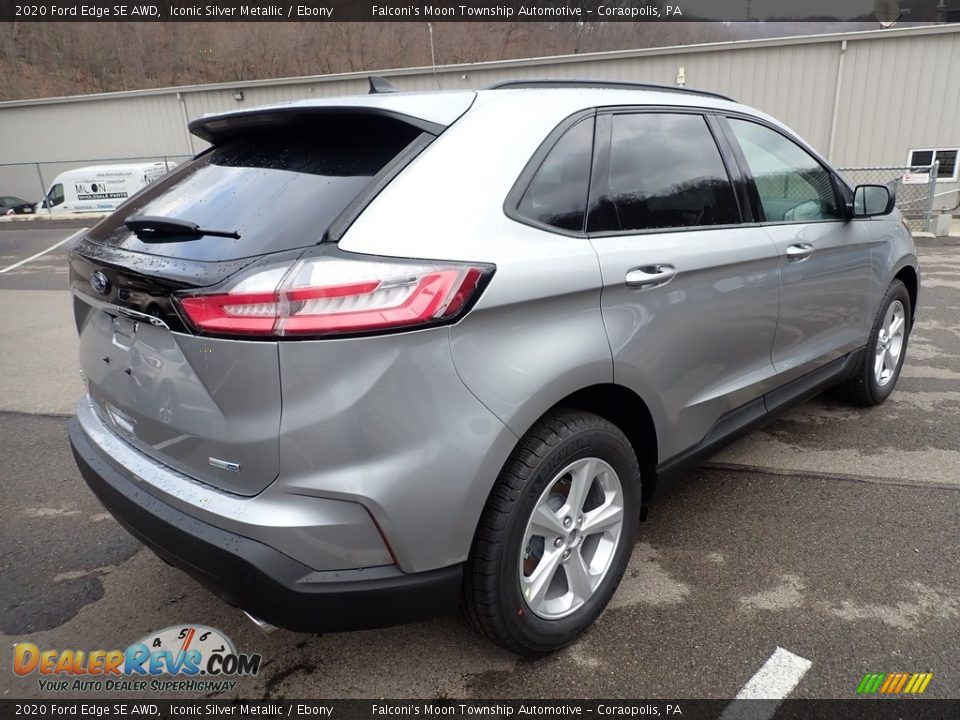 2020 Ford Edge SE AWD Iconic Silver Metallic / Ebony Photo #2