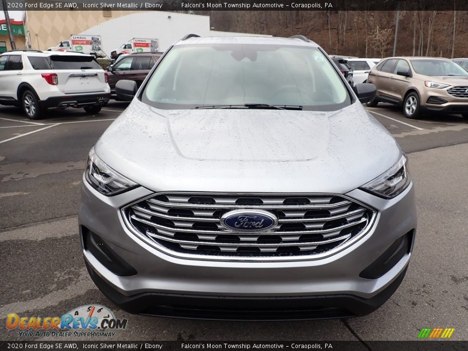 2020 Ford Edge SE AWD Iconic Silver Metallic / Ebony Photo #4