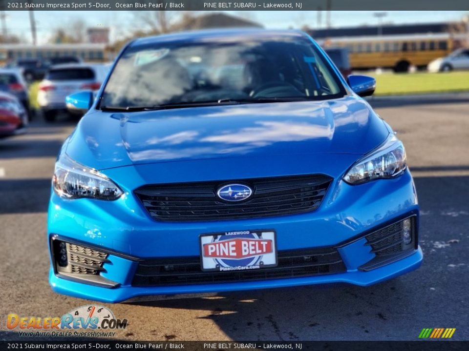 2021 Subaru Impreza Sport 5-Door Ocean Blue Pearl / Black Photo #3