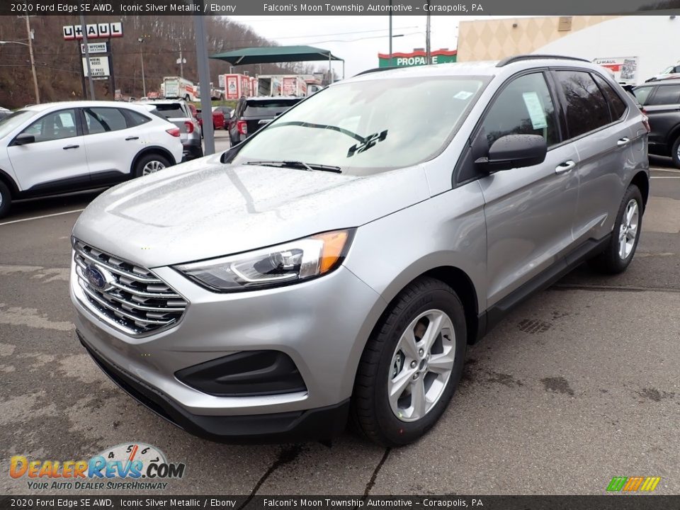 2020 Ford Edge SE AWD Iconic Silver Metallic / Ebony Photo #5