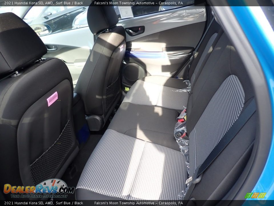 2021 Hyundai Kona SEL AWD Surf Blue / Black Photo #8