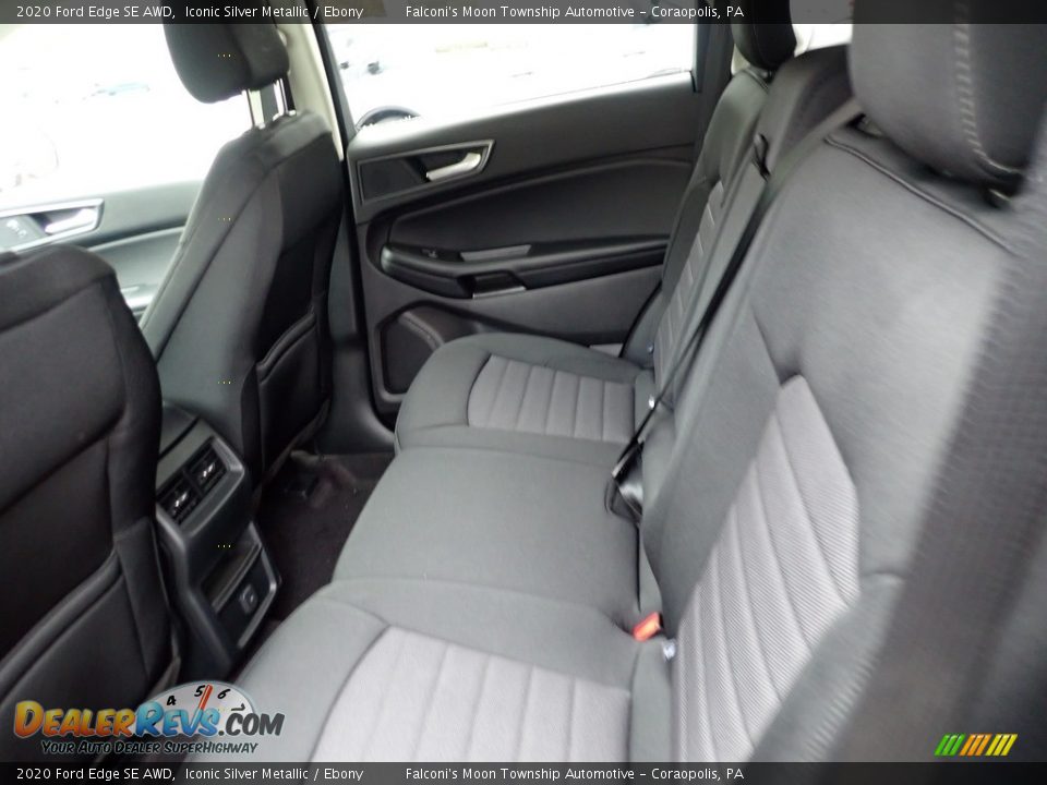 2020 Ford Edge SE AWD Iconic Silver Metallic / Ebony Photo #8