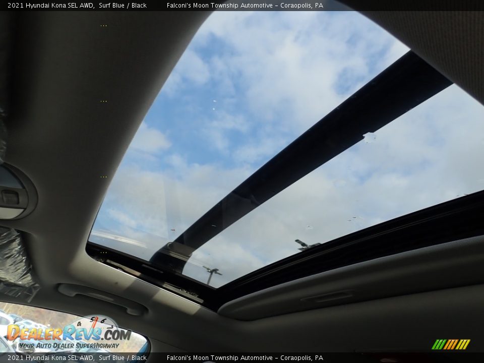 2021 Hyundai Kona SEL AWD Surf Blue / Black Photo #15