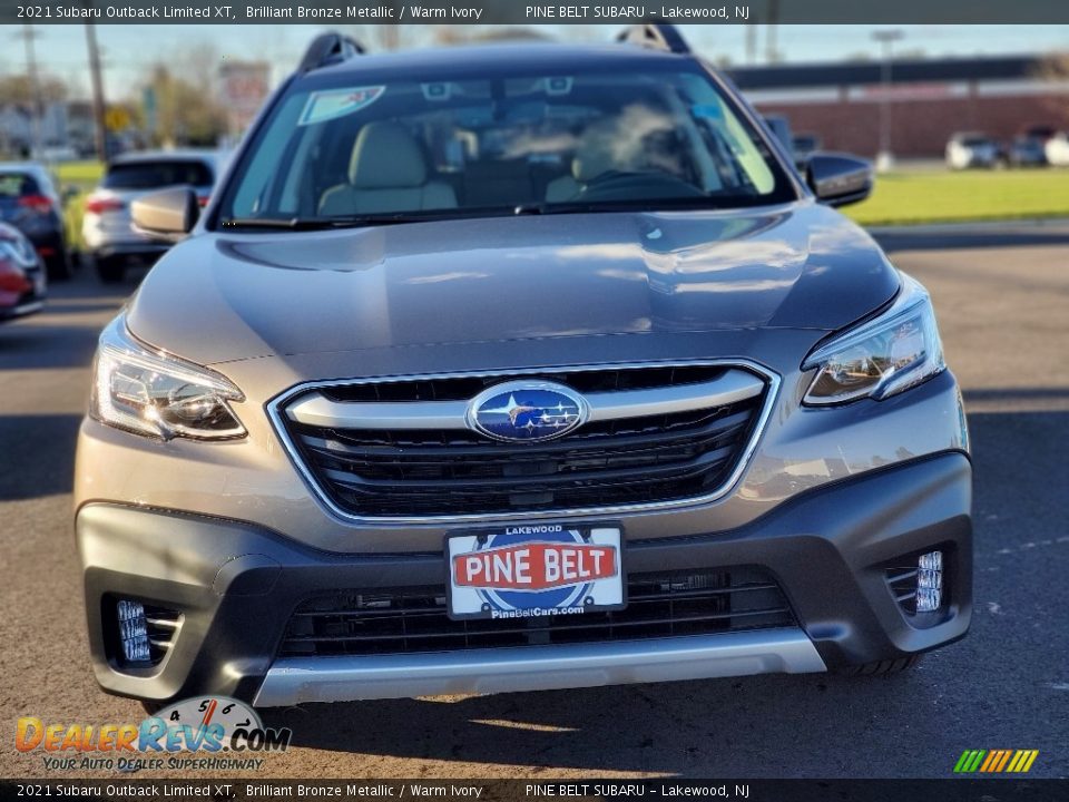 2021 Subaru Outback Limited XT Brilliant Bronze Metallic / Warm Ivory Photo #3