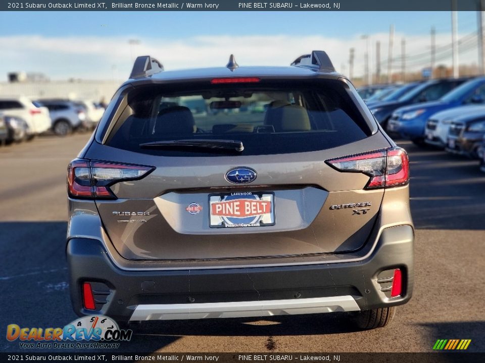 2021 Subaru Outback Limited XT Brilliant Bronze Metallic / Warm Ivory Photo #6