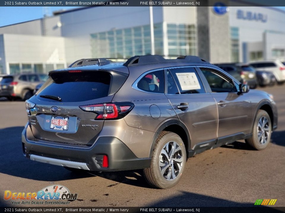 2021 Subaru Outback Limited XT Brilliant Bronze Metallic / Warm Ivory Photo #7