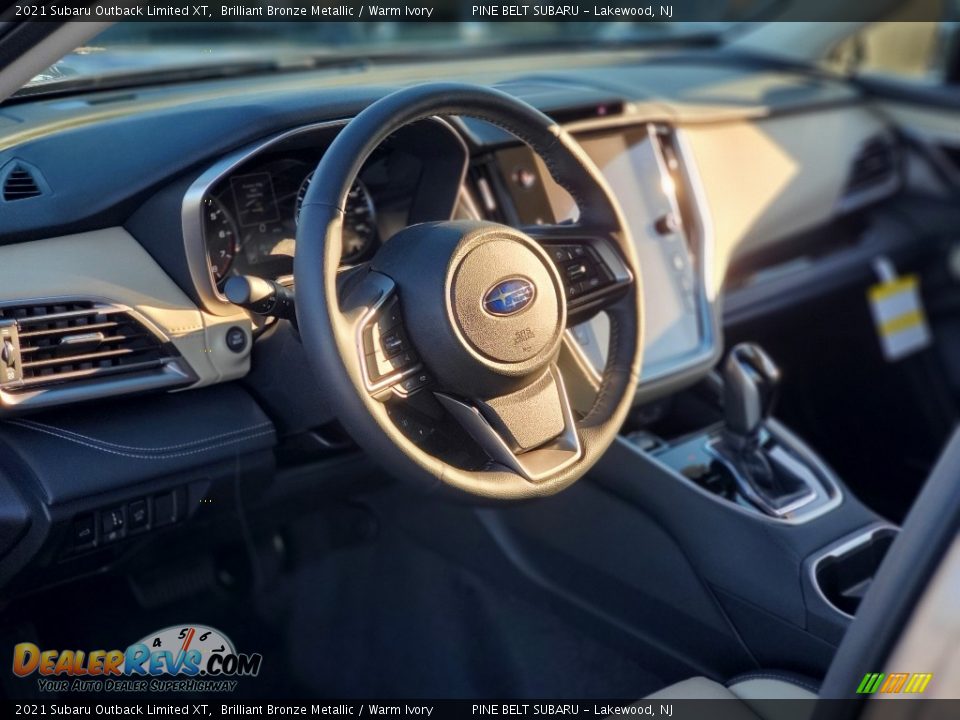 2021 Subaru Outback Limited XT Brilliant Bronze Metallic / Warm Ivory Photo #10