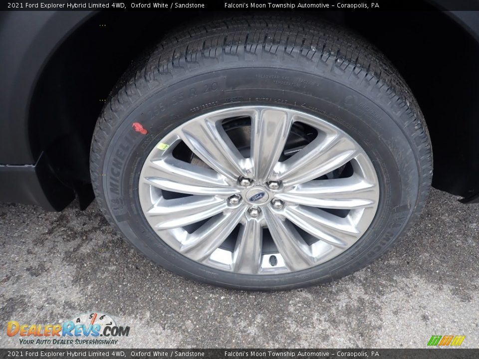 2021 Ford Explorer Hybrid Limited 4WD Wheel Photo #7