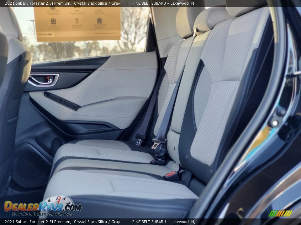 2021 Subaru Forester 2.5i Premium Crystal Black Silica / Gray Photo #9