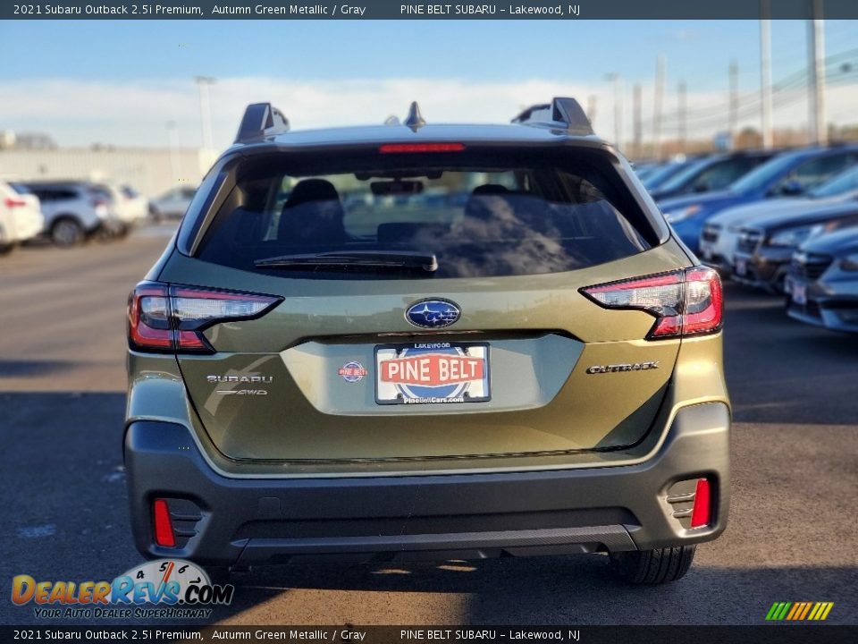 2021 Subaru Outback 2.5i Premium Autumn Green Metallic / Gray Photo #6