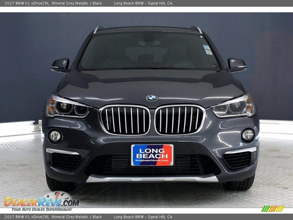 2017 BMW X1 xDrive28i Mineral Grey Metallic / Black Photo #2