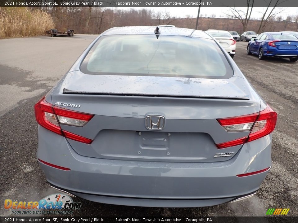 2021 Honda Accord Sport SE Sonic Gray Pearl / Black Photo #4