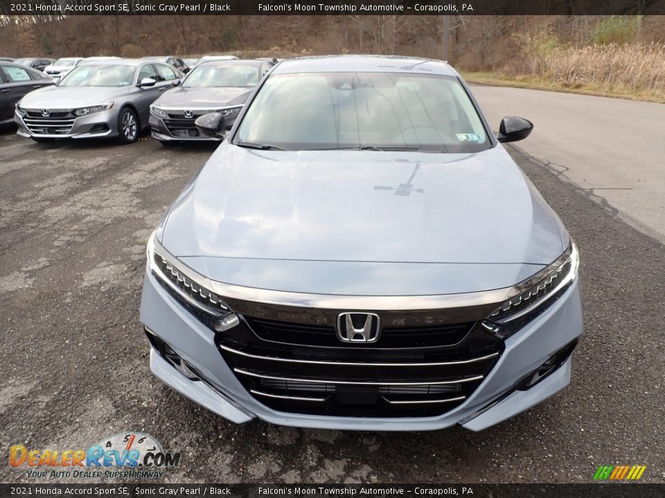 2021 Honda Accord Sport SE Sonic Gray Pearl / Black Photo #7