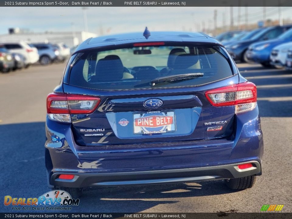 2021 Subaru Impreza Sport 5-Door Dark Blue Pearl / Black Photo #6