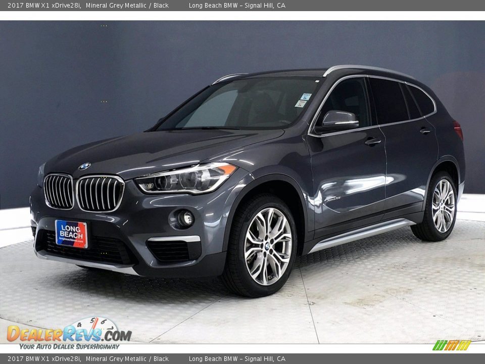 2017 BMW X1 xDrive28i Mineral Grey Metallic / Black Photo #12