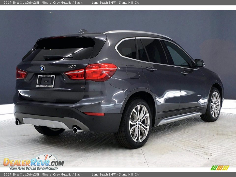 2017 BMW X1 xDrive28i Mineral Grey Metallic / Black Photo #13
